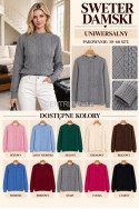 Sweter damski (M-2XL) 1