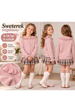 Sweter dziewczęce (4-14) 1232