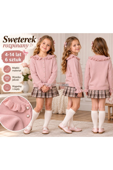 Sweter dziewczęce (4-14) 12