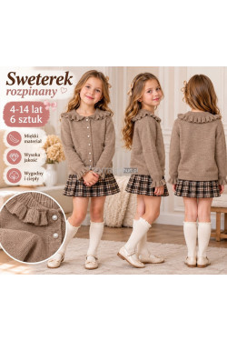 Sweter dziewczęce (4-14) 1234