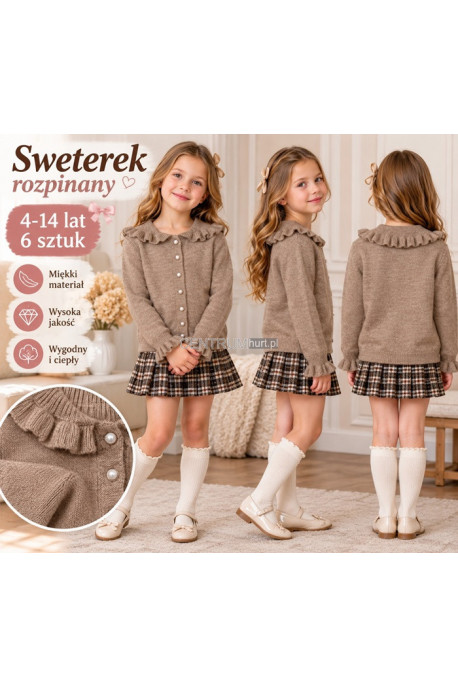 Sweter dziewczęce (4-14) 12