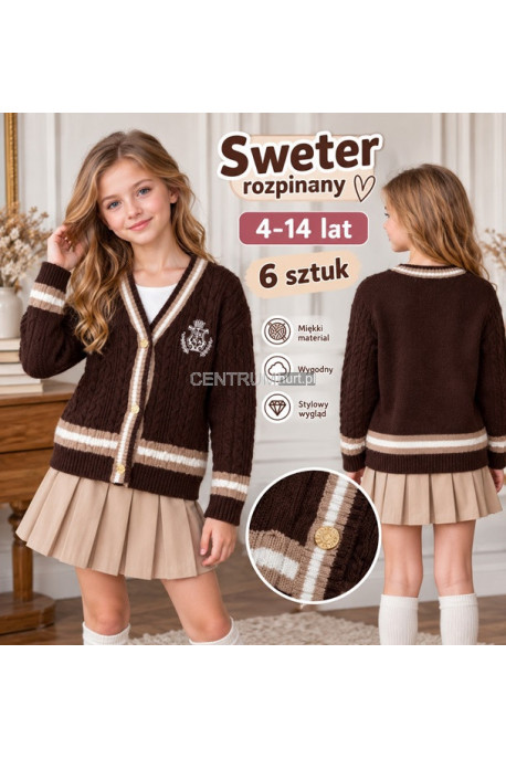 Sweter dziewczęce (4-14) 12