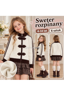Sweter dziewczęce (4-14) 1242