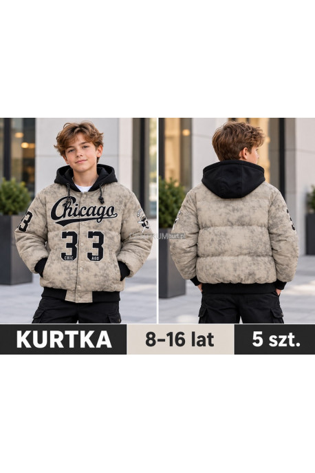 Kurtka chłopięca zimowa (8-16lat) 12
