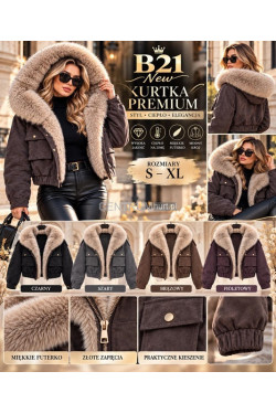 Kurtka damska zimowa (S-XL) 2035