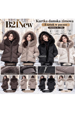 Kurtka damska zimowa (S-2XL) 2046