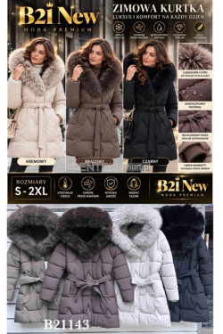 Kurtka damska zimowa (S-2XL) 2055