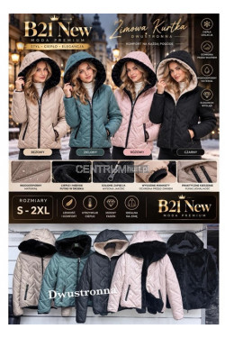 Kurtka damska zimowa (S-2XL) 2056